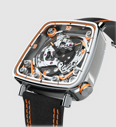 Replica BRM Watch FF39-40 Men FF39-40-TG-LFG Orange Replica BRM Watch FF39-40 Men FF39-40-TG-LFG Orange